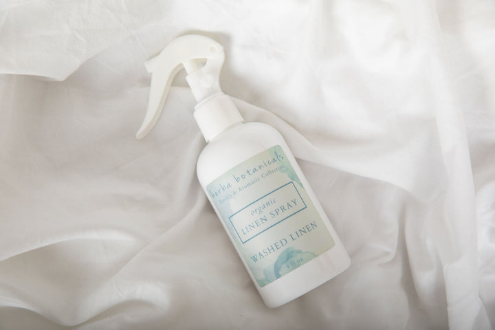 washed linen home & linen spray - herba botanicals