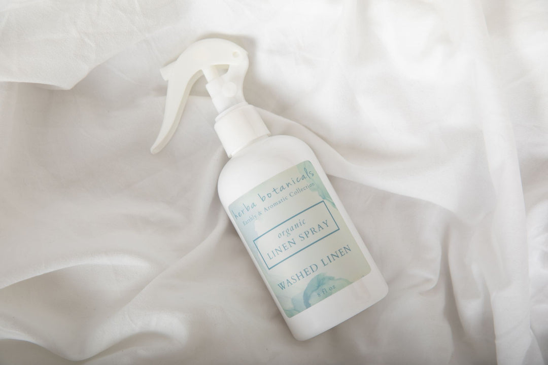 washed linen home & linen spray
