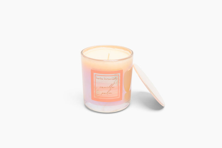 vanilla palm candle - herba botanicals