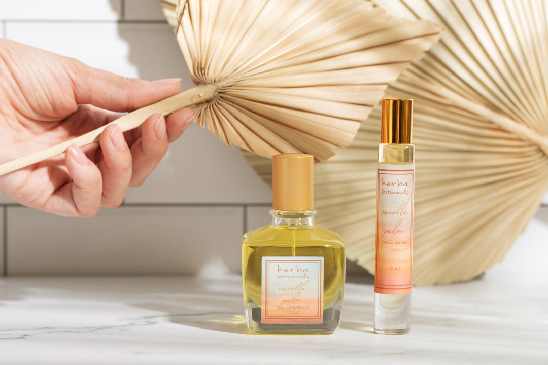 vanilla palm eau de parfum - herba botanicals