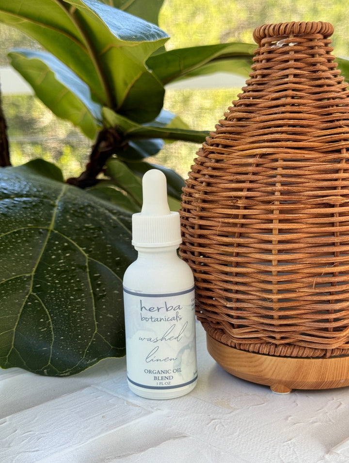 washed linen oil blend - herba botanicals