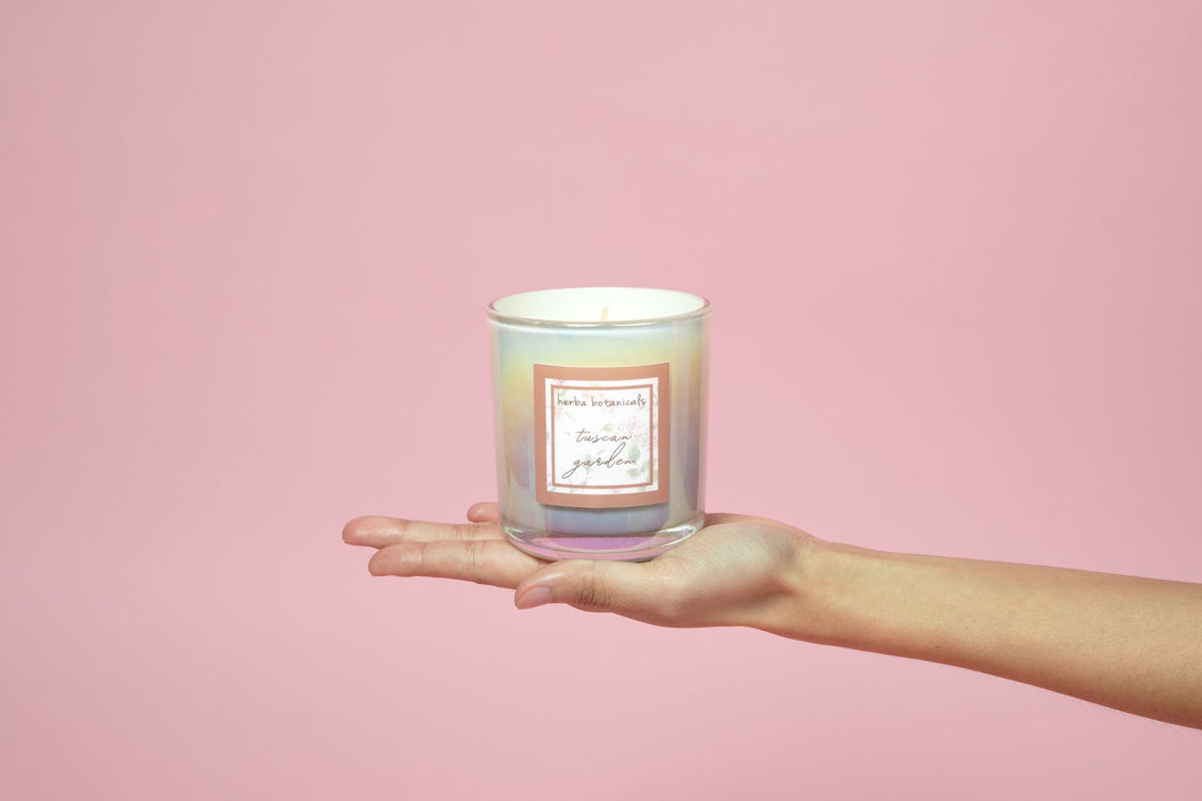 tuscan garden candle - herba botanicals