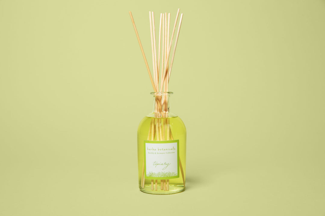 topiary reed diffuser - herba botanicals