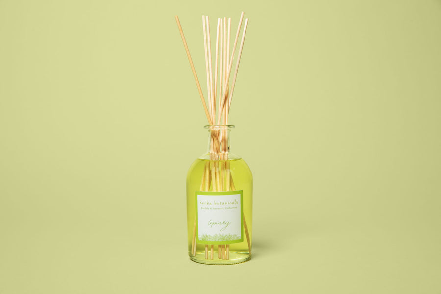 topiary reed diffuser - herba botanicals