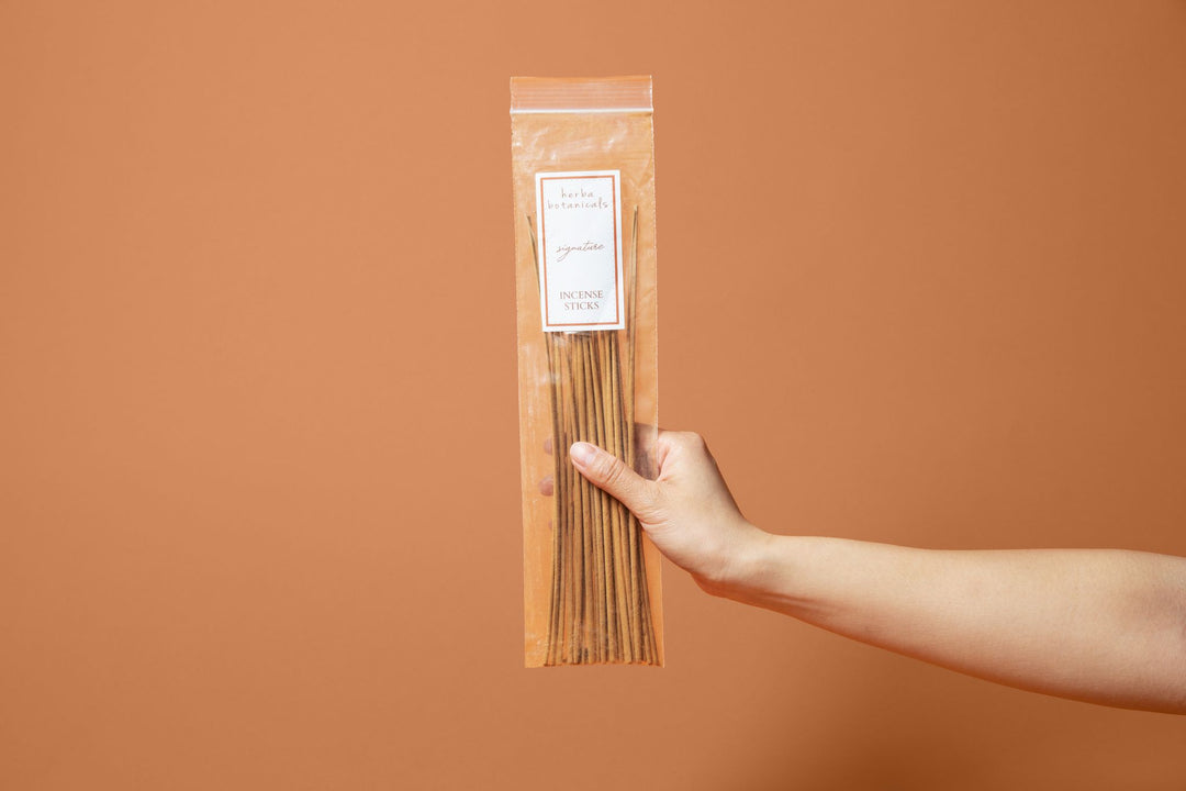 signature scented incense - herba botanicals