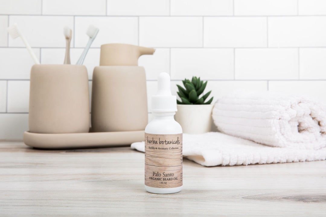 palo santo beard oil - herba botanicals