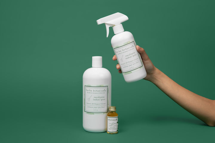 eucalyptus indian spice all purpose cleaner - herba botanicals