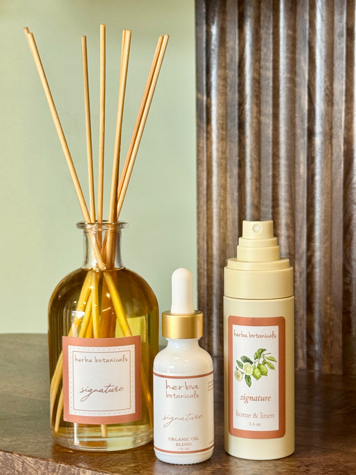 home scenting set - herba botanicals