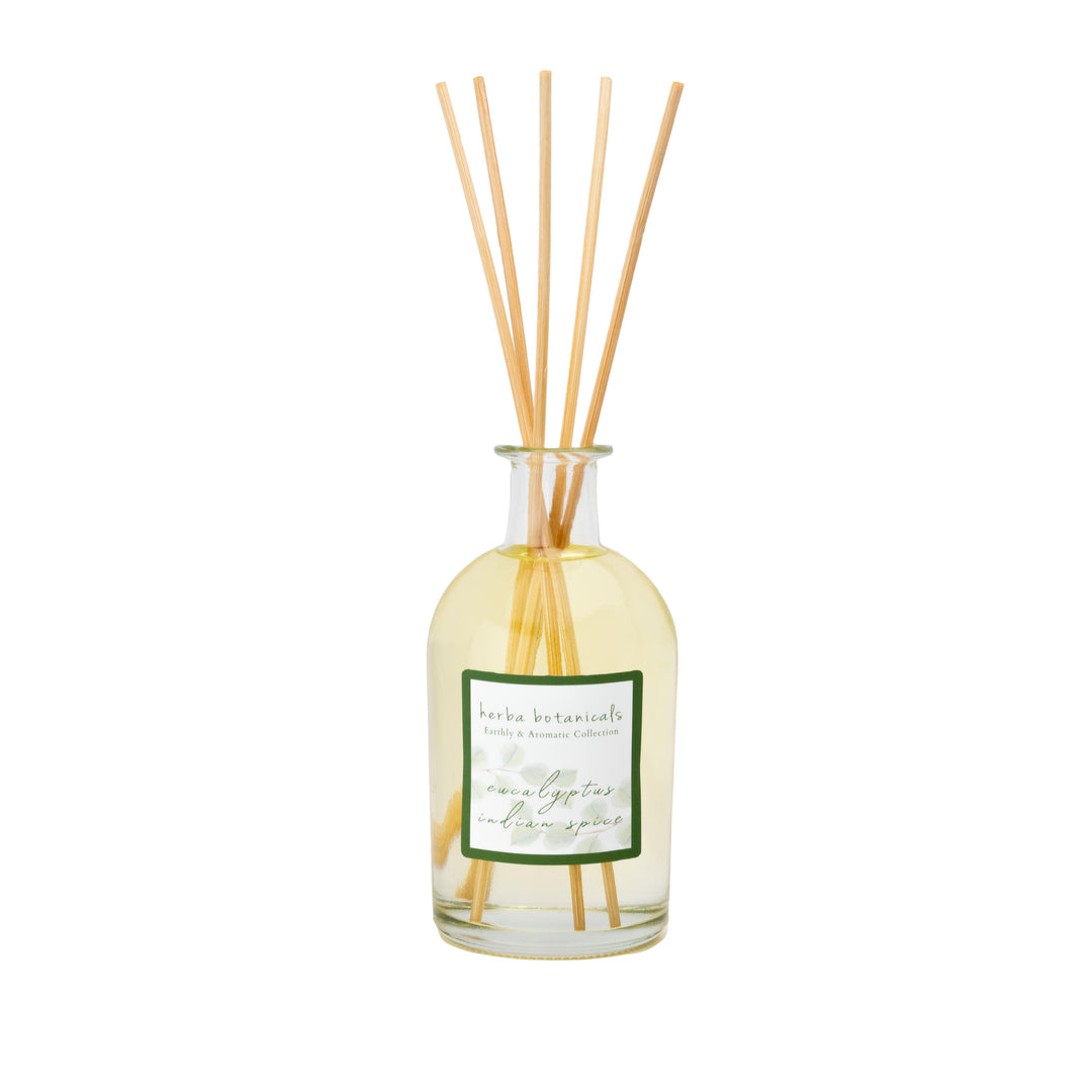 Eucalyptus Indian Spice Natural Reed Diffuser - herba botanicals