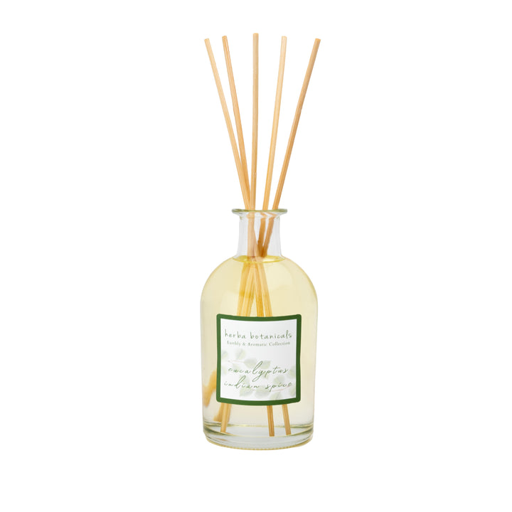 Eucalyptus Indian Spice Natural Reed Diffuser - herba botanicals