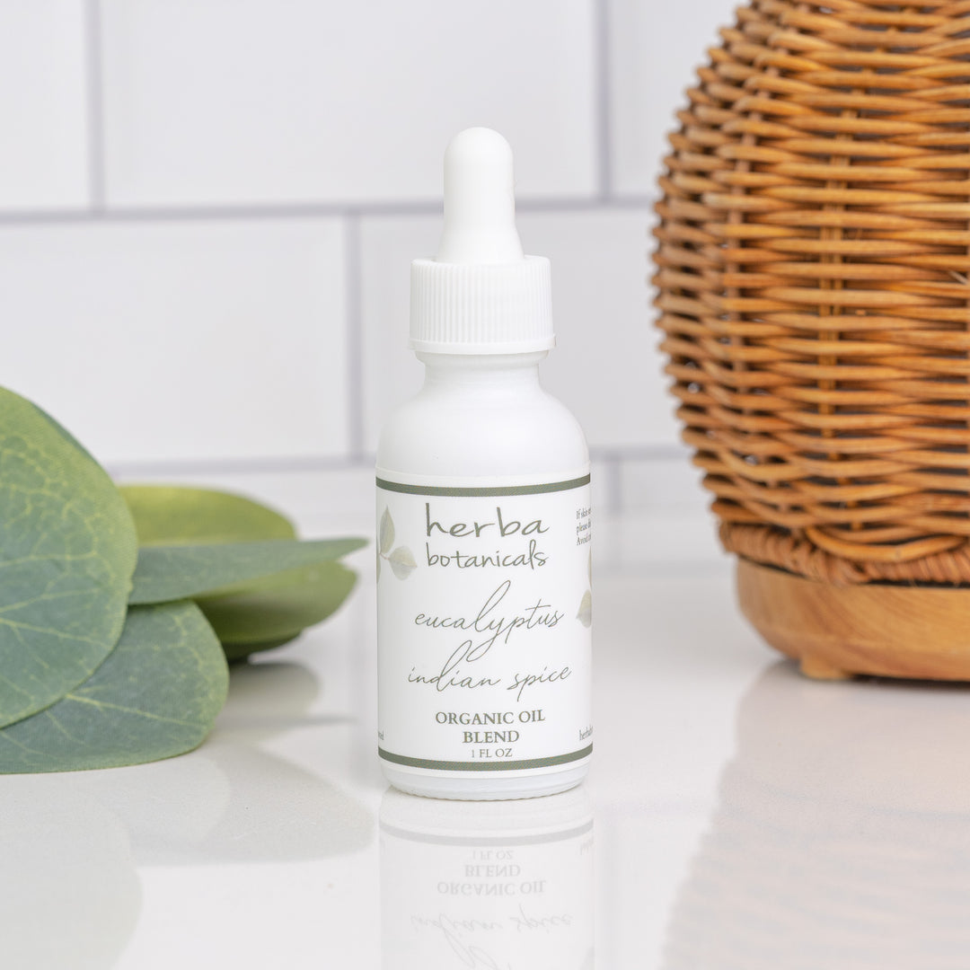 Eucalyptus Indian Spice Organic Oil Blend - herba botanicals