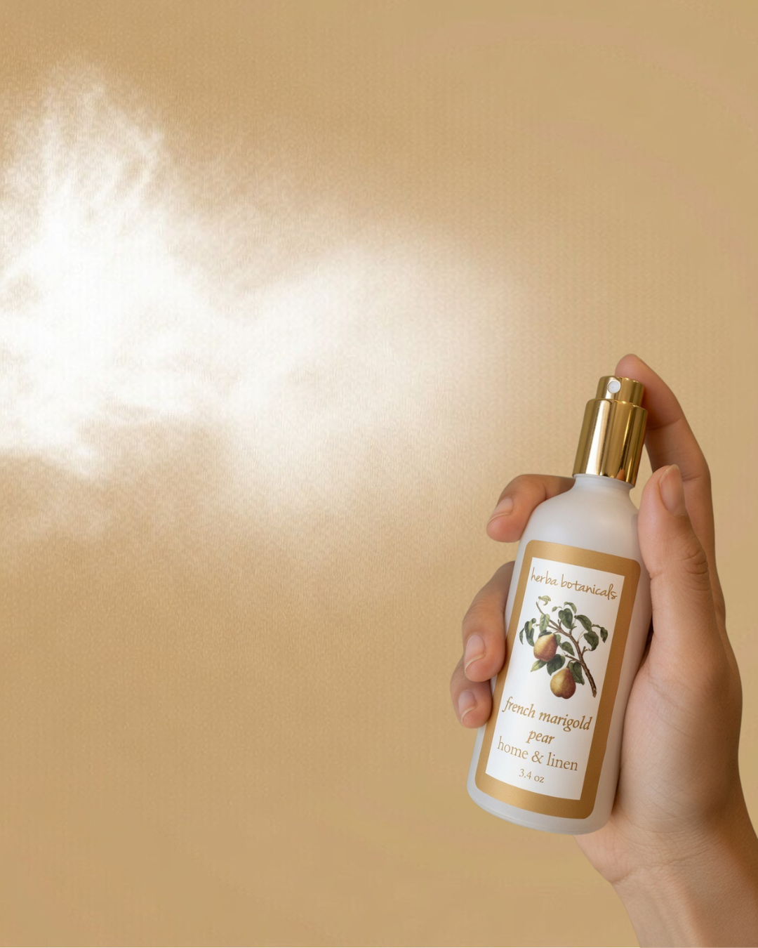 french marigold &amp; pear home &amp; linen spray