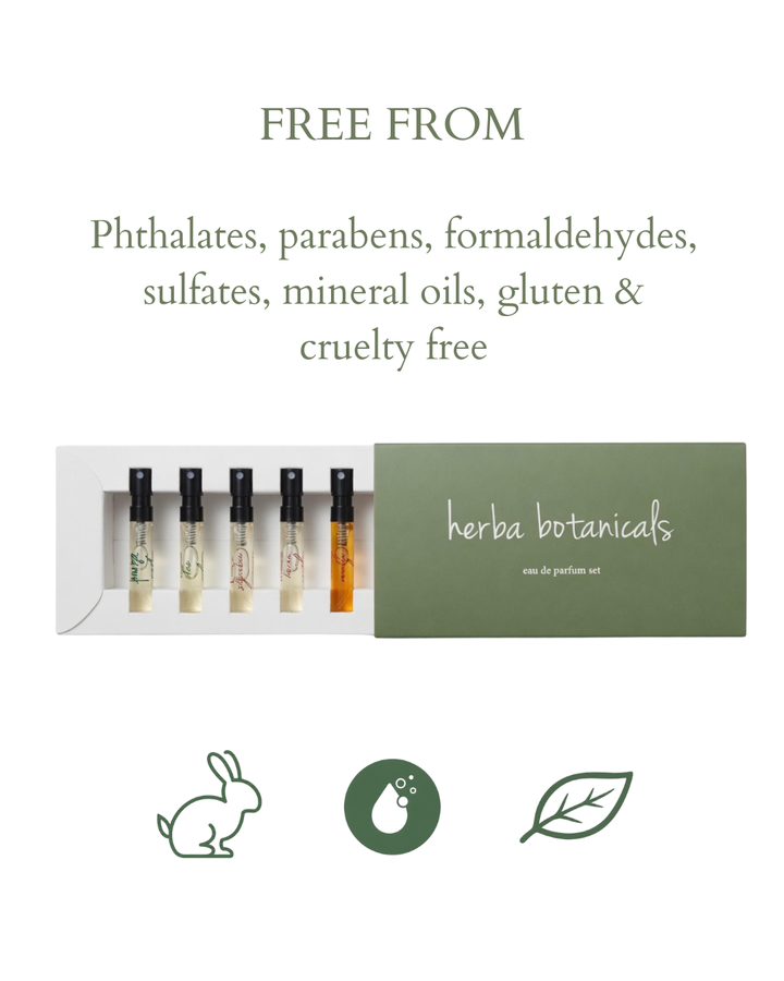 eau de parfum set - herba botanicals