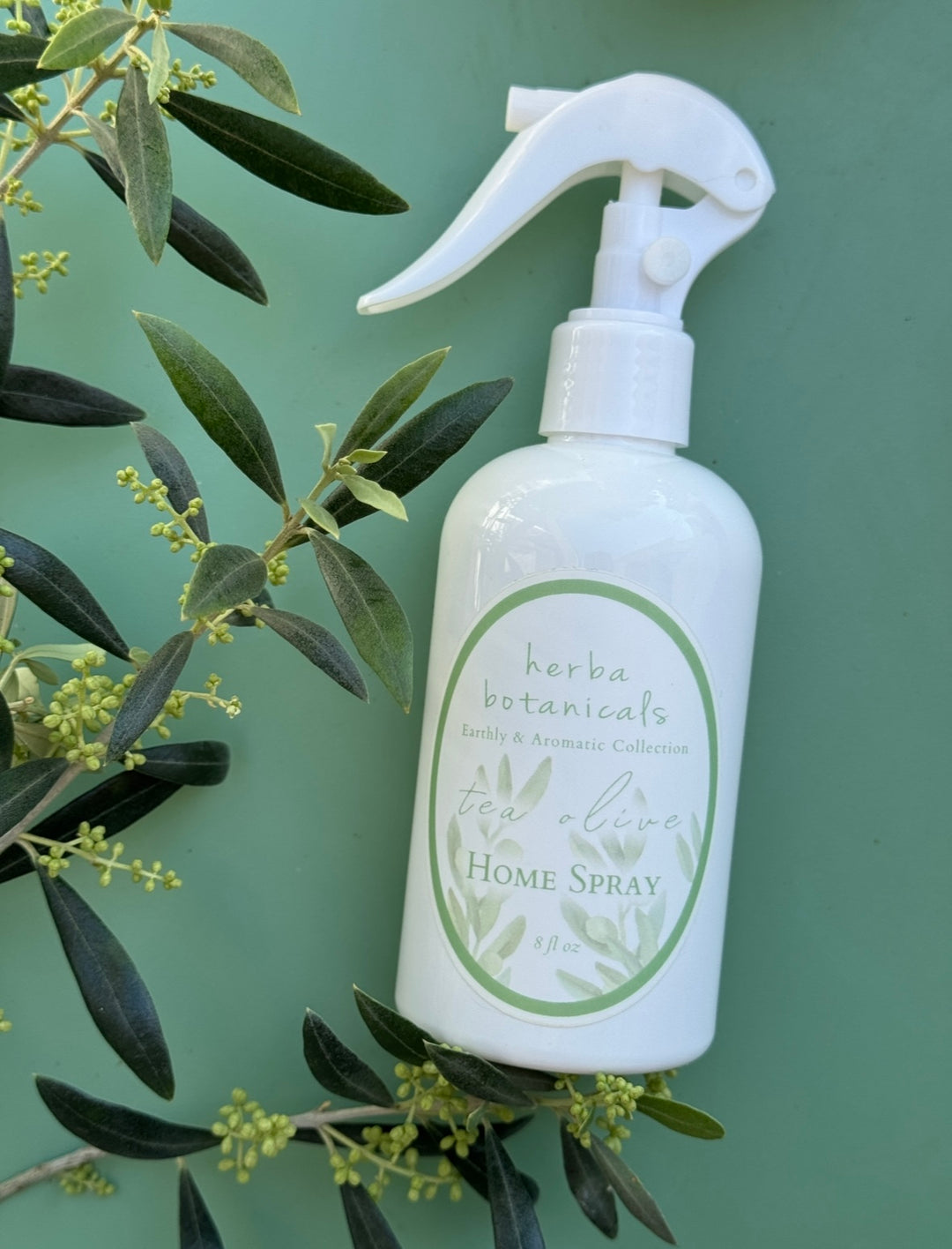 tea olive home & linen spray - herba botanicals