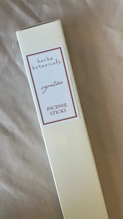 Signature Natural Incense - herba botanicals