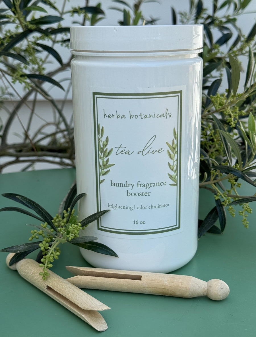 tea olive laundry fragrance booster - herba botanicals