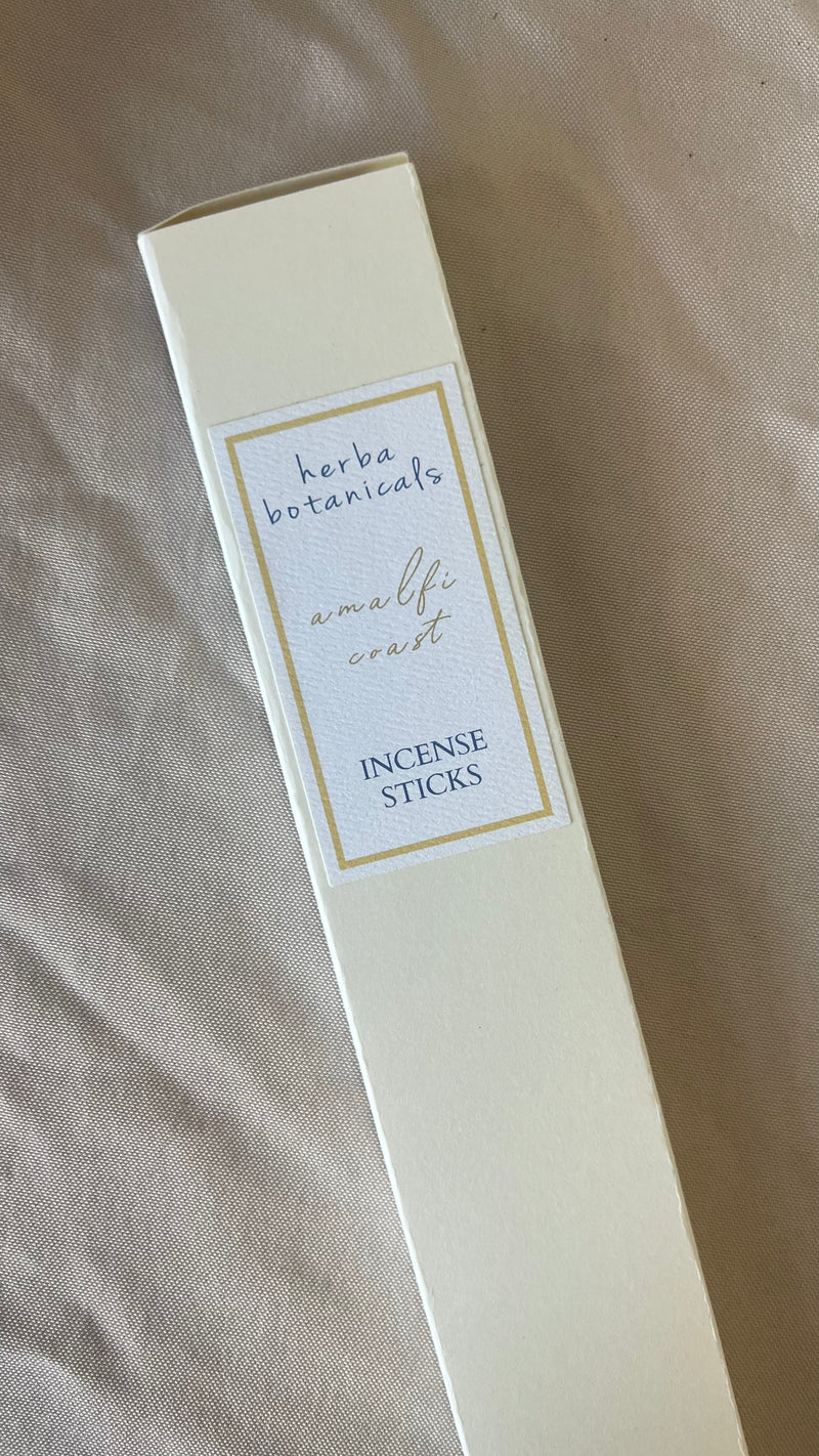 Amalfi Coast Natural Incense - herba botanicals