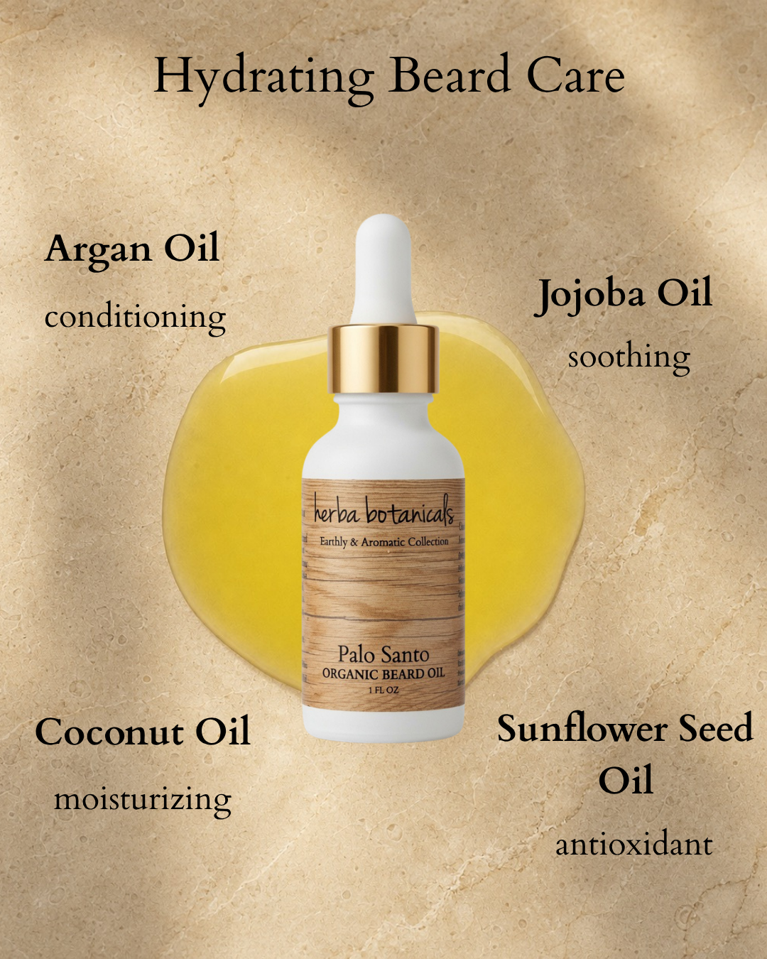 palo santo beard oil
