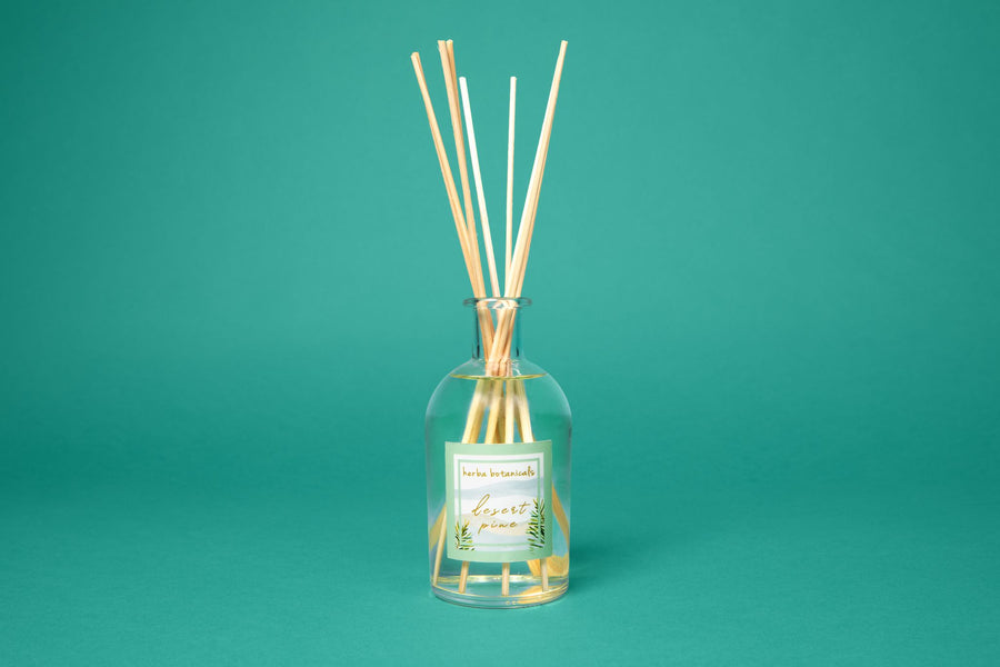 desert pine reed diffuser - herba botanicals