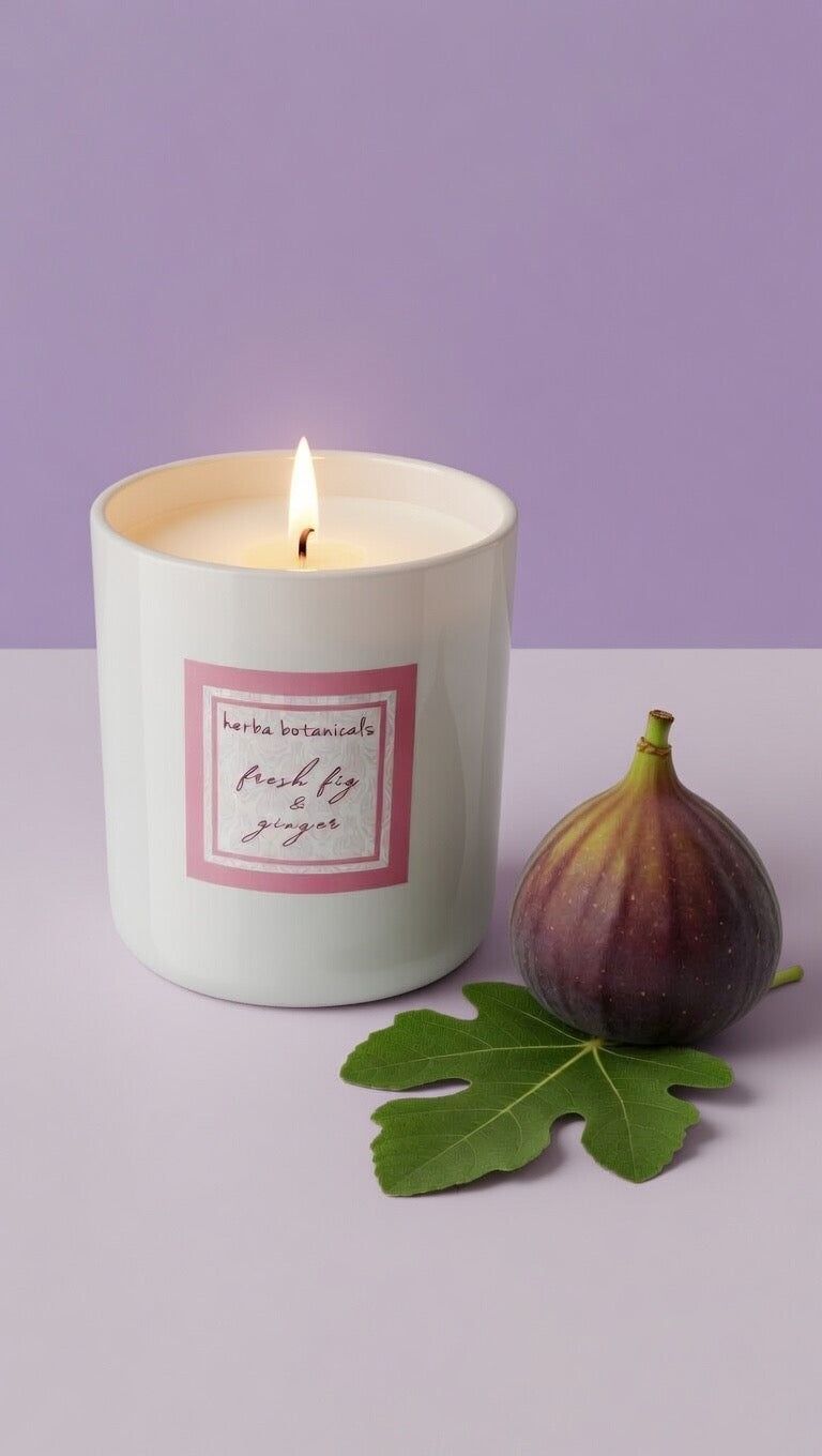 10 oz soy candle - herba botanicals