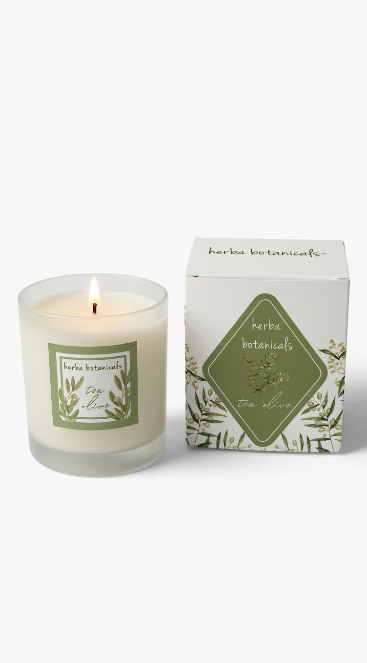 coconut & beeswax candle - herba botanicals