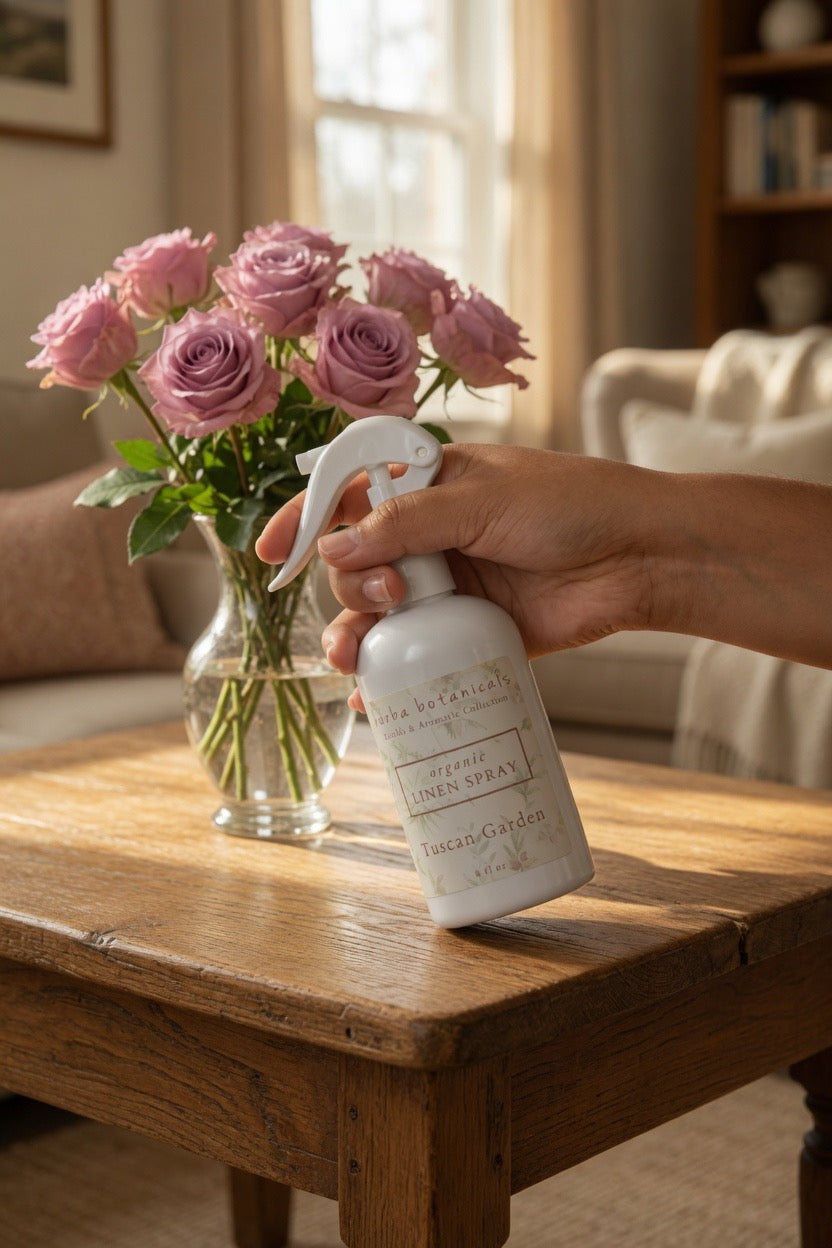 home &amp; linen spray - herba botanicals