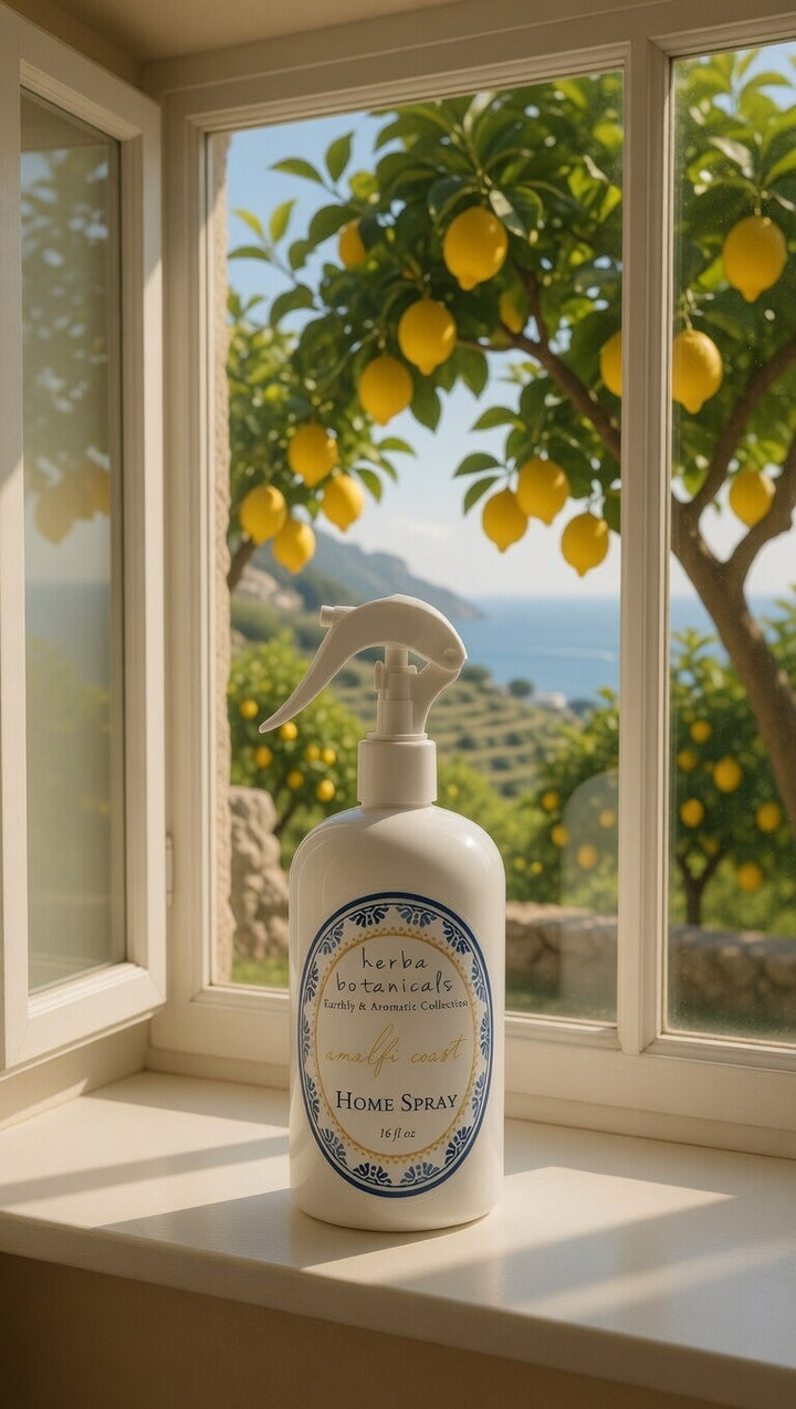 home &amp; linen spray - herba botanicals