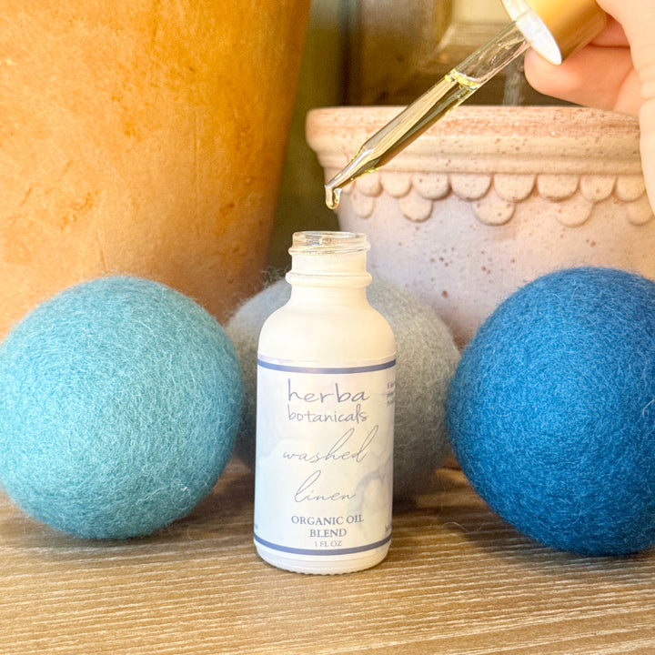 washed linen oil blend - herba botanicals