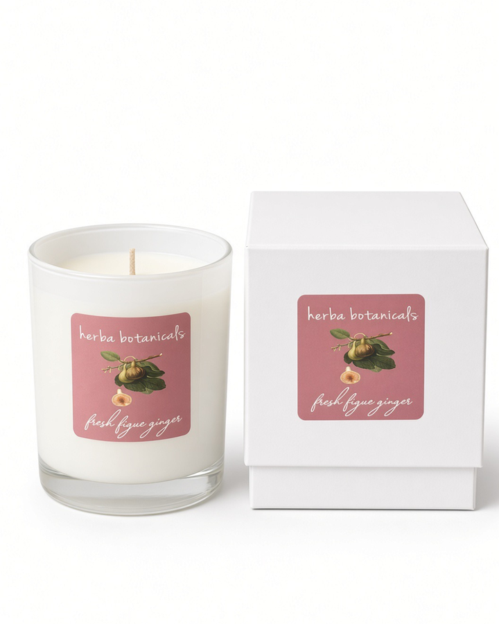 fresh figue &amp; ginger candle
