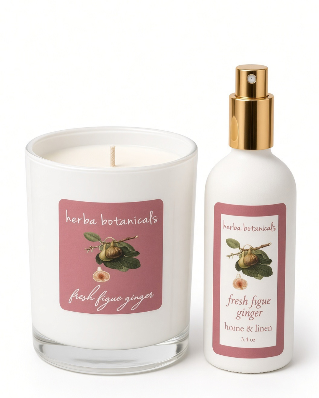 fresh figue &amp; ginger candle