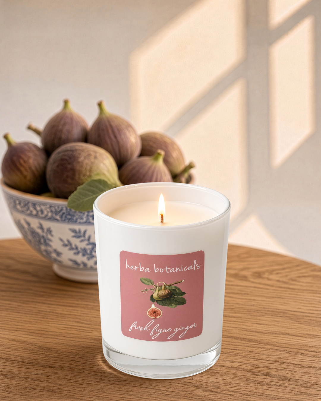 fresh figue &amp; ginger candle