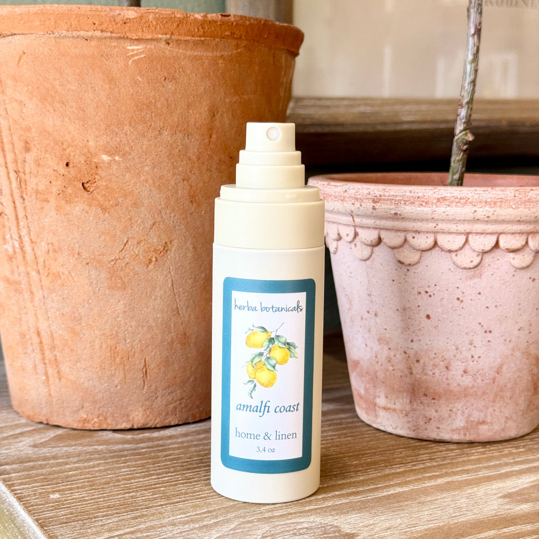 herba botanicals home linen spray amalfi coast