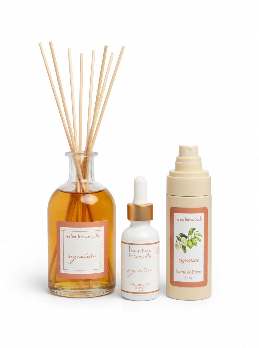 home scenting set - herba botanicals