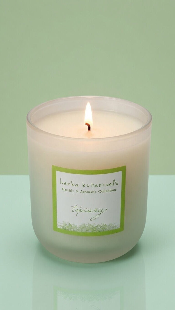 10 oz soy candle - herba botanicals