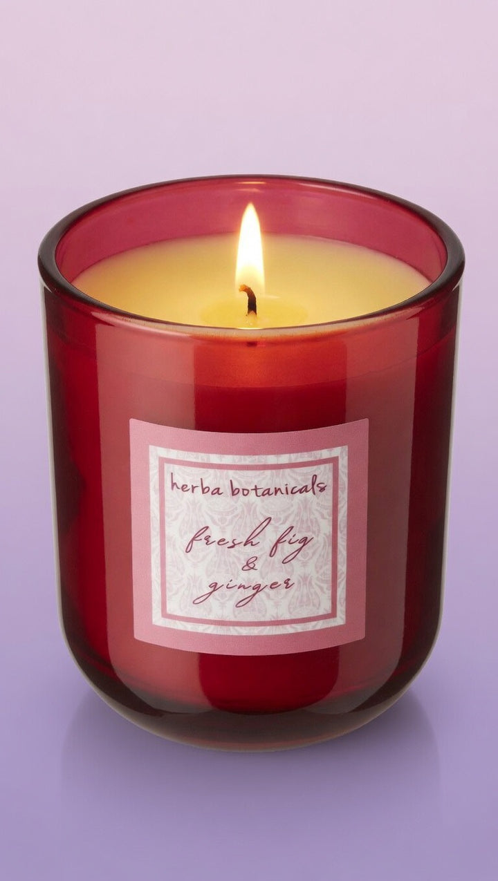 10 oz soy candle - herba botanicals