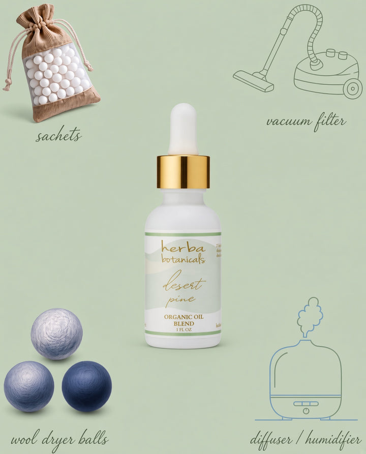 desert pine organic oil blend
