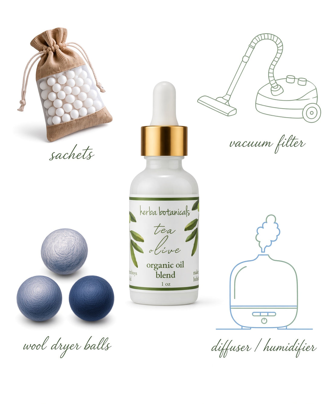 organic oil blend