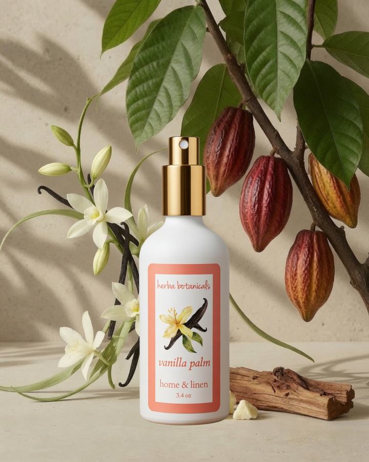vanilla palm home &amp; linen spray