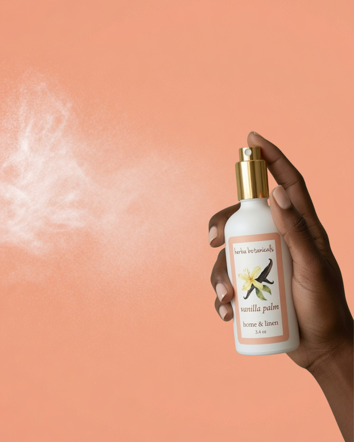 vanilla palm home &amp; linen spray