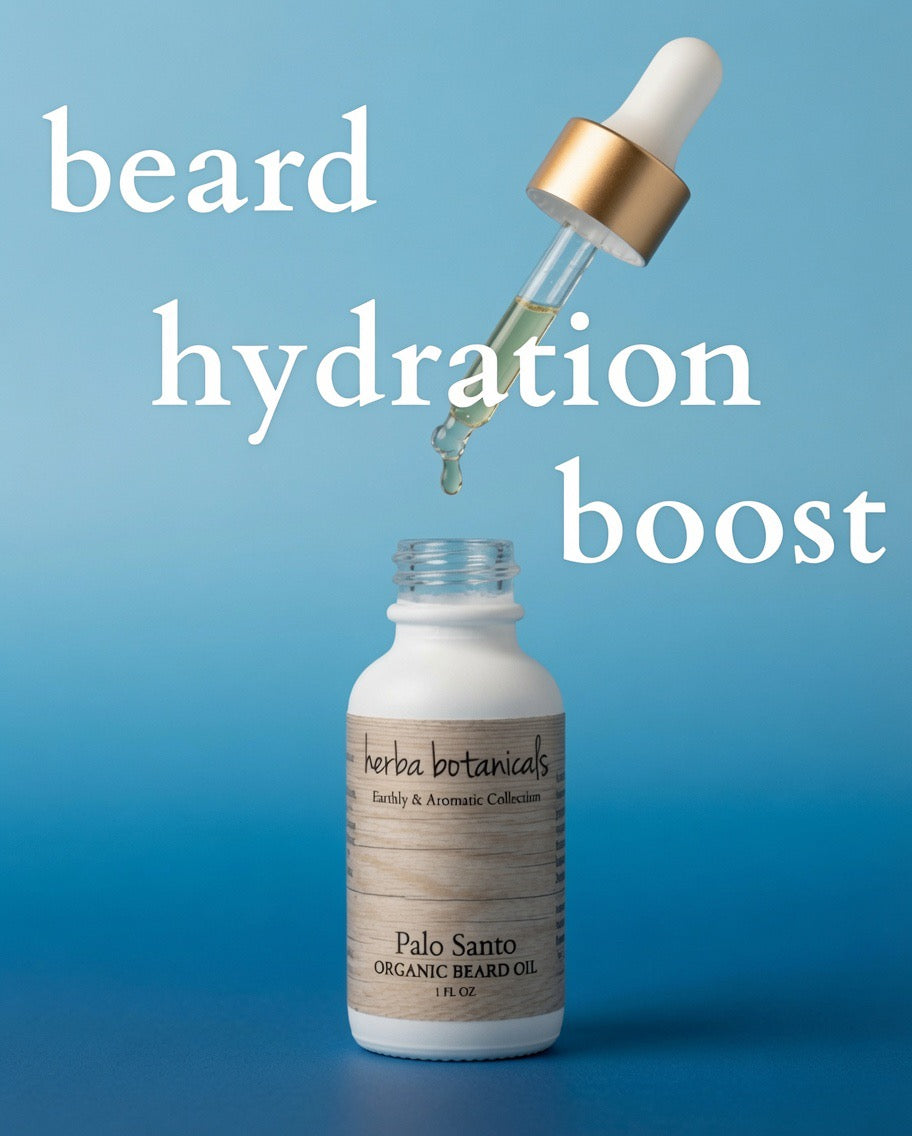 palo santo beard oil