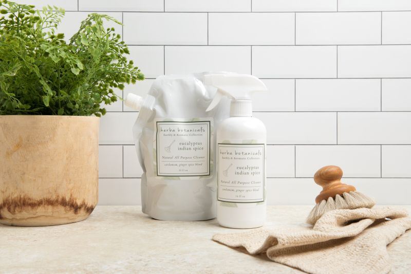 Eucalyptus Indian Spice Natural All Purpose Cleaner - herba botanicals