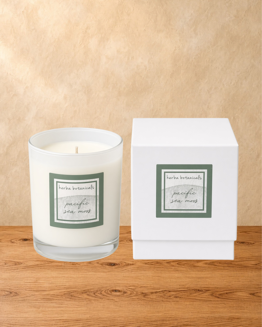pacific sea moss candle