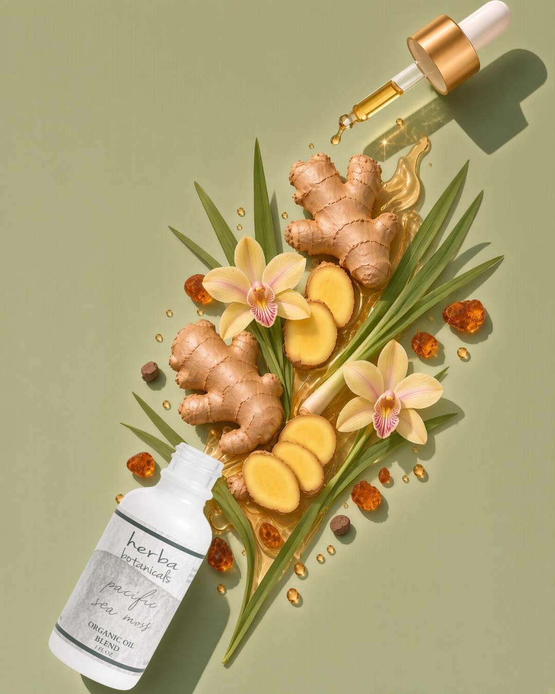 pacific sea moss organic oil blend