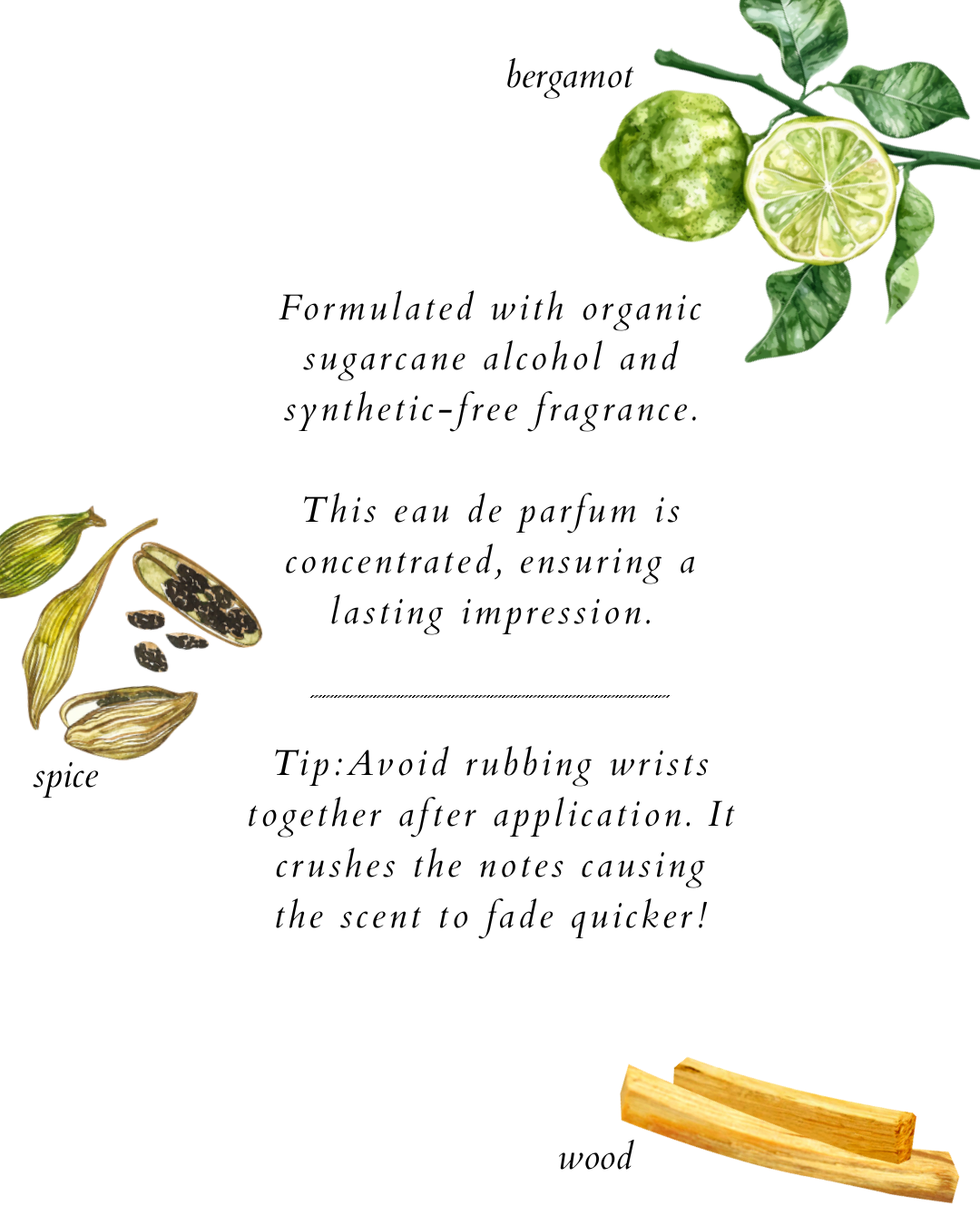 signature eau de parfum - herba botanicals