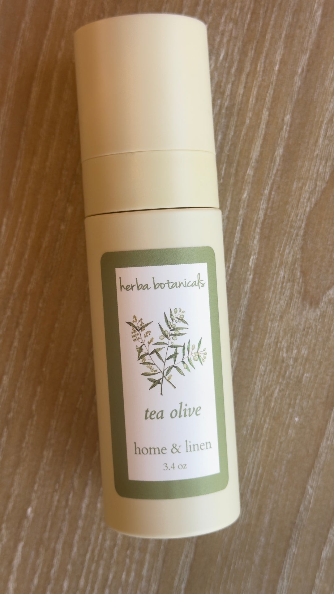 tea olive home & linen spray - herba botanicals