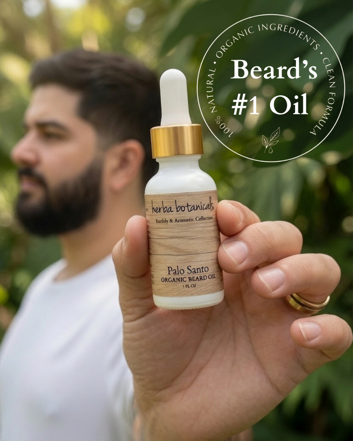 palo santo beard oil