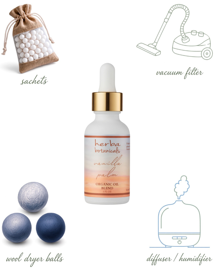 vanilla palm organic oil blend