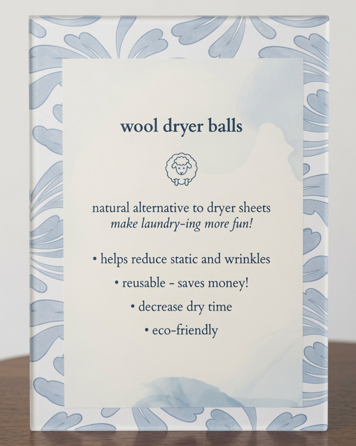 wool dryer balls
