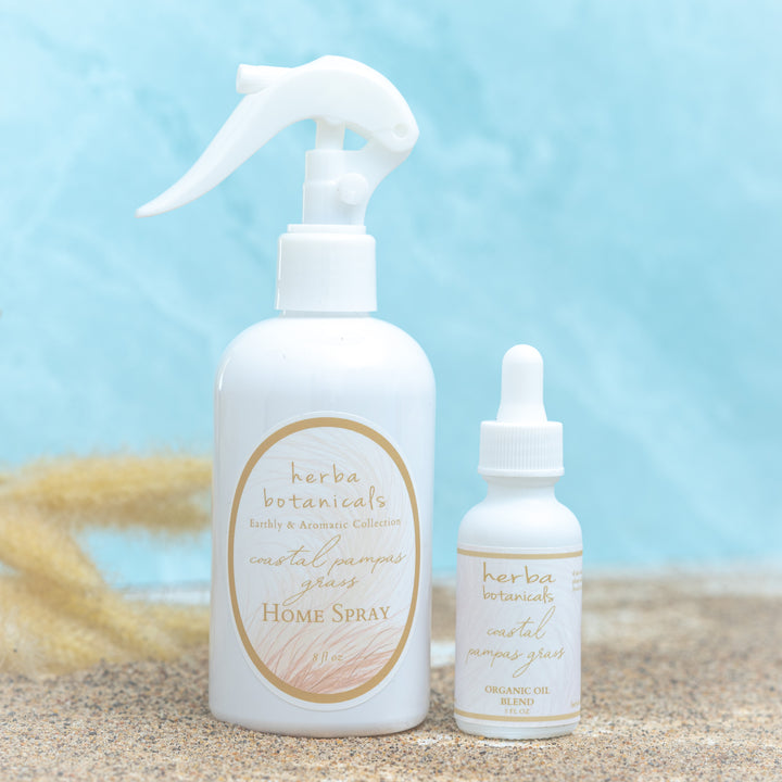 Coastal Pampas Grass Home Spray - herba botanicals