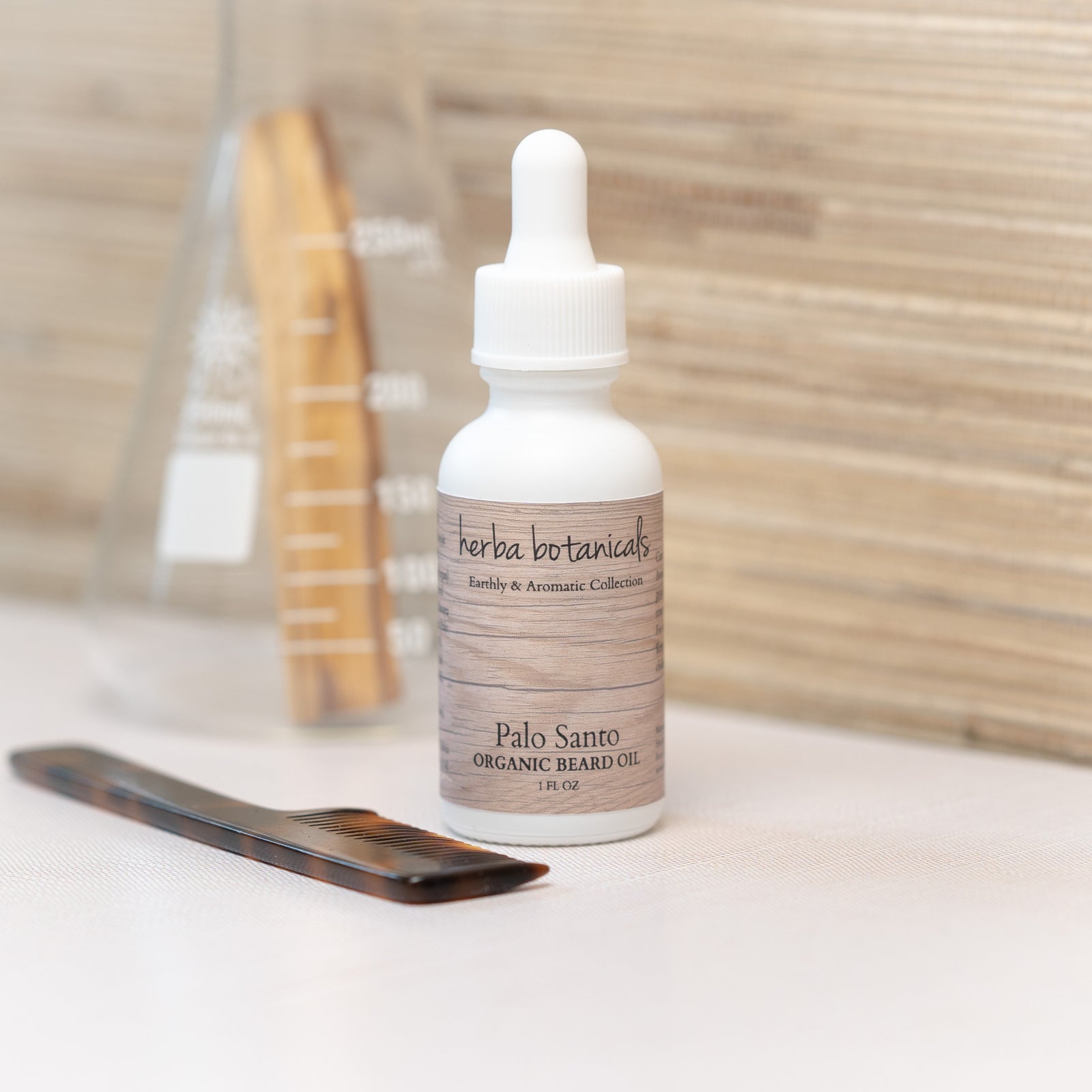 Palo Santo Organic Beard Oil - herba botanicals